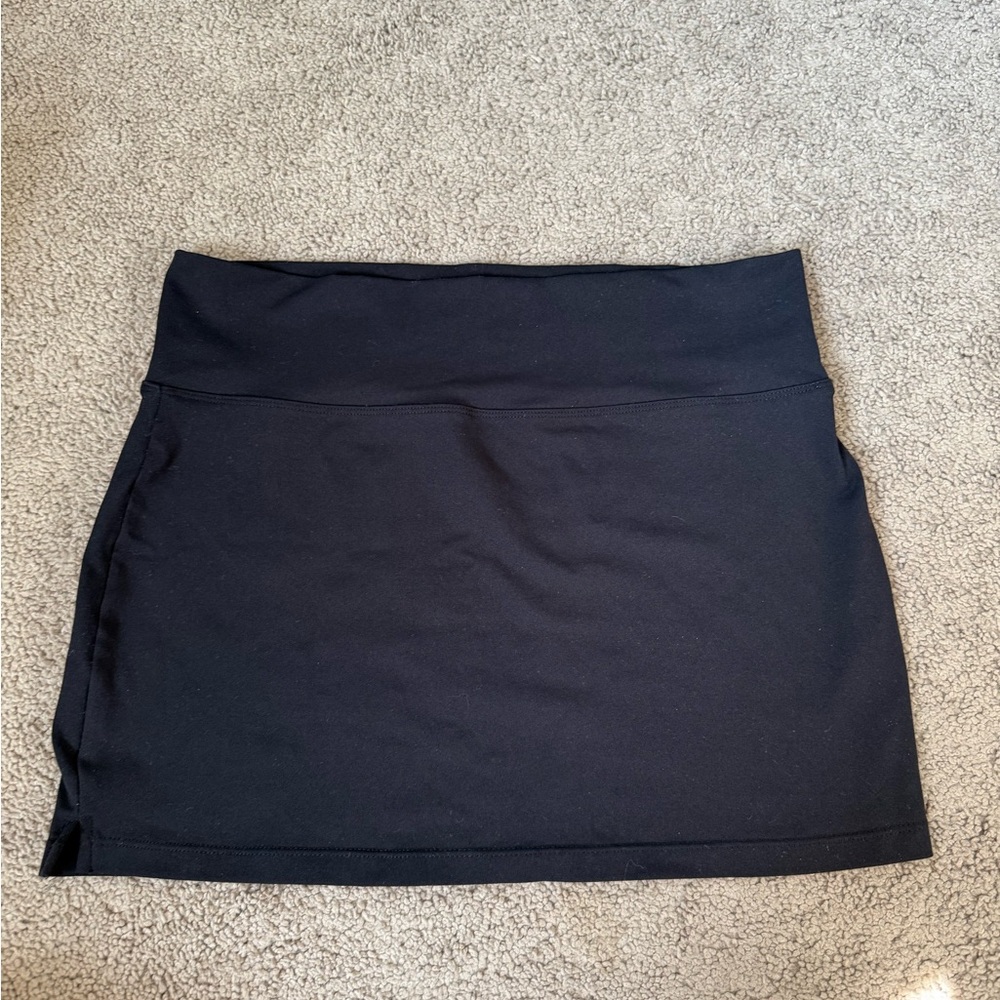 Free People Intimately Black Mini Skirt